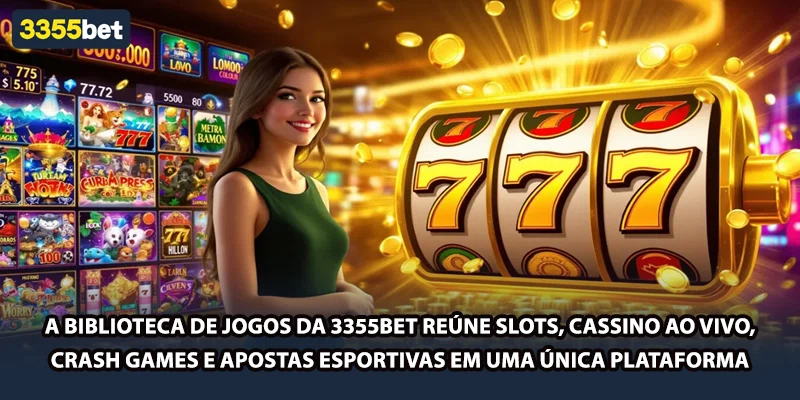 A biblioteca de jogos da 3355bet reúne slots, cassino ao vivo, crash games e apostas esportivas em uma única plataforma