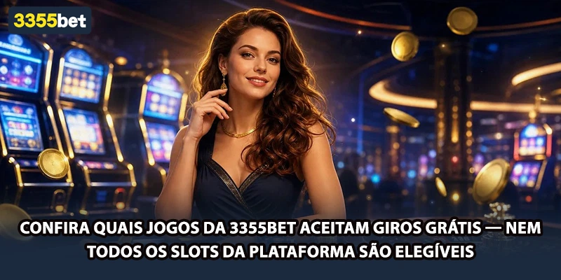 Confira quais jogos da 3355bet aceitam giros grátis — nem todos os slots da plataforma são elegíveis