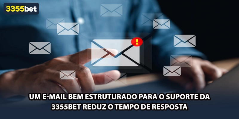 Um e-mail bem estruturado para o suporte da 3355bet reduz o tempo de resposta